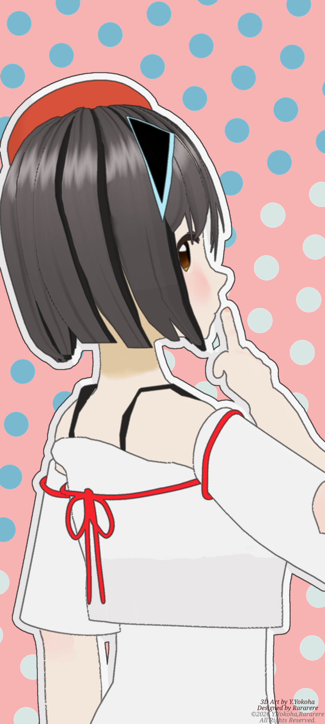 横井陽菜スマホ壁紙1